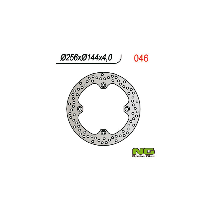 NG brake disc front HONDA XL 600V TRANSALP '97-'99, NX 650 DOMINATOR '88-'04, XR 650L '93-21, CB 350 '86-90, CB 450 '85-8