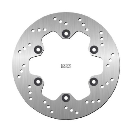 NG brake disc rear KAWASAKI GPZ 600R 84-90, ZZR 1100 90-92 (250X130X5,0mm) (6X10,5mm)