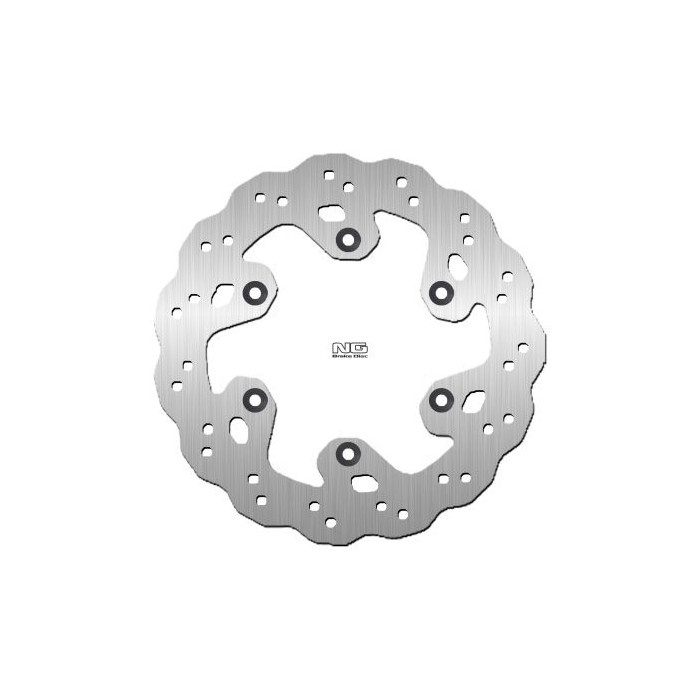 NG brake disc rear YAMAHA WR125 / 250 / YZ125 '98-02, WR400 / 426 '99-01 (240X115X4mm) (6X6,5mm) WAVE