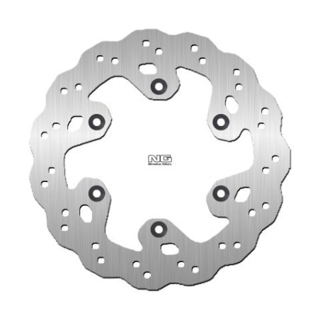 NG stabdžių diskas galas YAMAHA WR125 / 250 / YZ125 '98-02, WR400 / 426 '99-01 (240X115X4mm) (6X6,5mm) WAVE