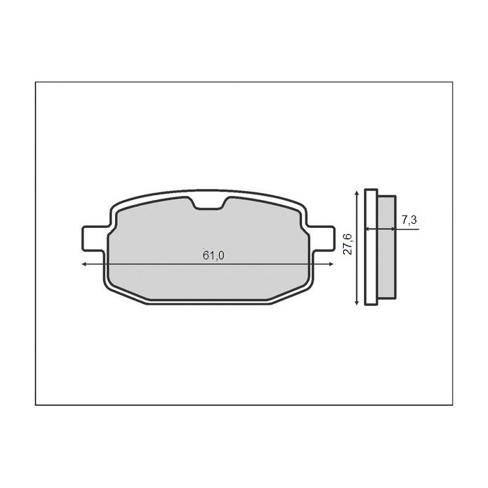 BRENTA brake pads KH169 (FT 3076)