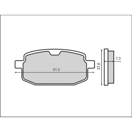 BRENTA brake pads KH169 (FT 3076)