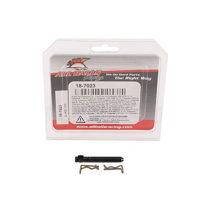 ALL BALLS brake pad retainer rear CAN-AM OUTLANDER 500 / 570 / 650 / 800 / 1000