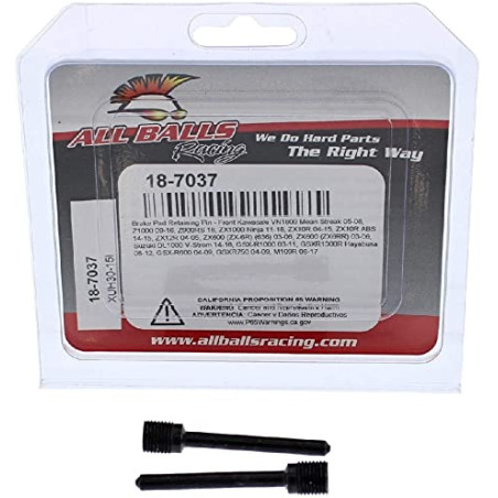 ALL BALLS brake pad locking bolts front KAWASAKI VN1600, Z1000 / 900, ZX10R, ZX12R, ZX6R, SUZUKI DL1000, GSXR 600