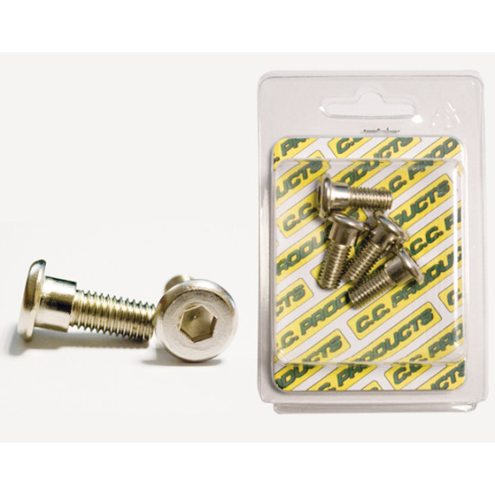 CC brake disc bolts rear HONDA CR / CRF (4pcs.) M8, FLAT-ALLEN KEY, 10.9 HRC (1083-13) (CC PRODUCTS)