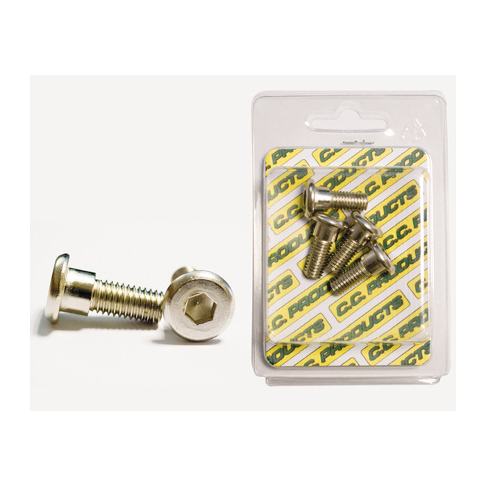 CC brake disc bolts rear HONDA CR / CRF (4pcs.) M8, FLAT-ALLEN KEY, 10.9 HRC (1083-13) (CC PRODUCTS)