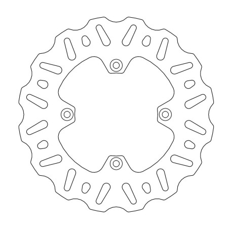 PROX brake disc rear SUZUKI RM 85 '05-'17 WAVE