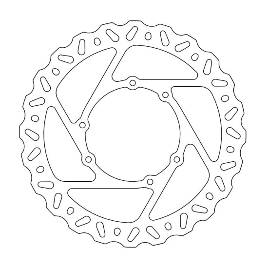 MOTO-MASTER brake disc front NITRO 260mm HONDA CRF 250 / 450 '04-