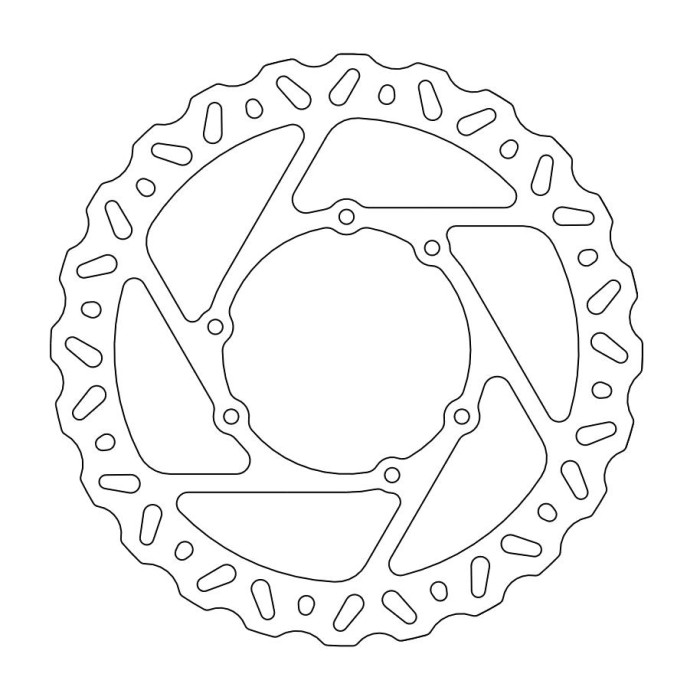 MOTO-MASTER brake disc front NITRO 260mm HONDA CRF 250 / 450 '04-