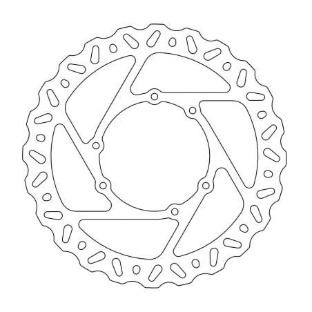 MOTO-MASTER brake disc front NITRO 260mm HONDA CRF 250 / 450 '04-