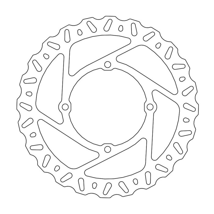 MOTO-MASTER brake disc front NITRO 270mm KAWASAKI KXF 250 / 450 '15-'