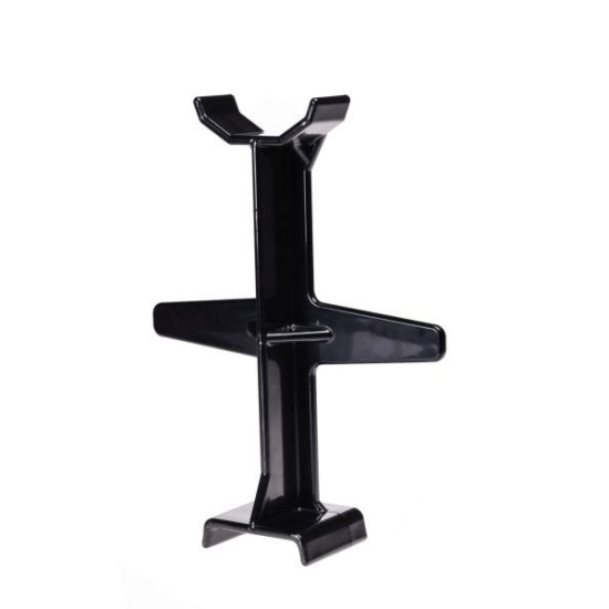 Motorcycle shock absorber support for transportation