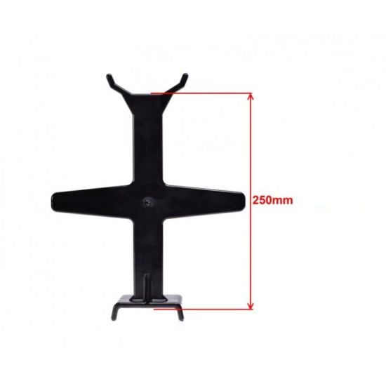 Motorcycle shock absorber support for transportation