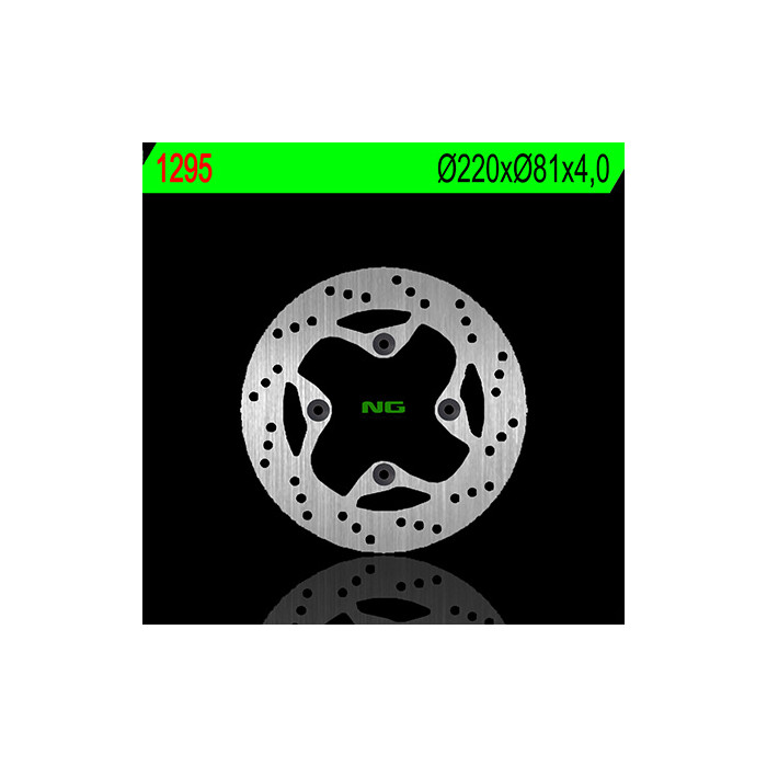 NG brake disc front SUZUKI RV 125 / 200 VAN VAN '05-'17 (220X81X4) (4X10,5mm)