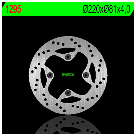 NG brake disc front SUZUKI RV 125 / 200 VAN VAN '05-'17 (220X81X4) (4X10,5mm)