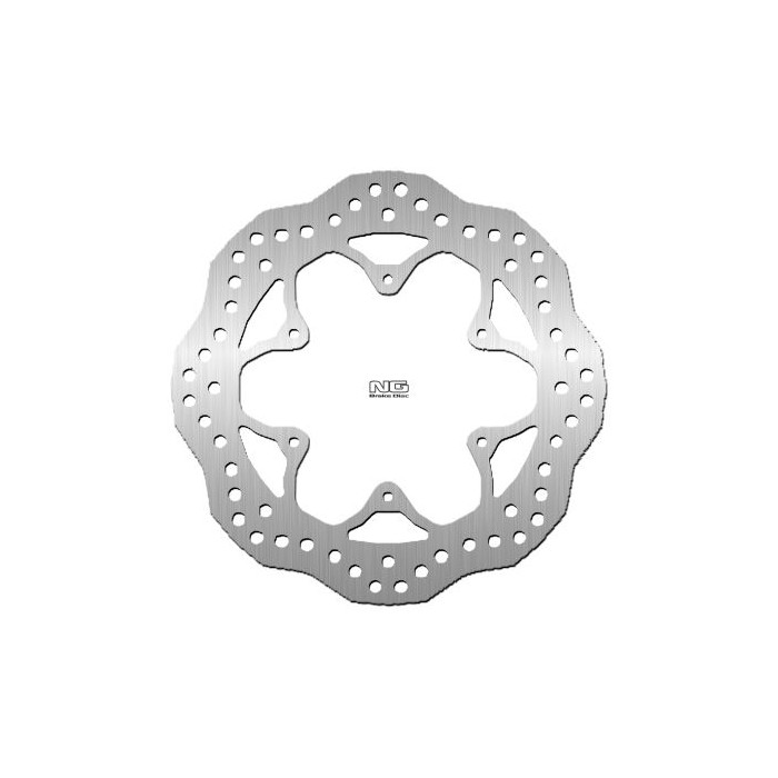 NG brake disc front / rear BMW XCHALLENGE / XCOUNTRY 650 '07-10, PIAGGIO MP3125 / 250 / 300 / 400 '06-17 (240X105X4,5mm)