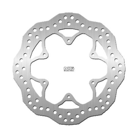 NG brake disc front / rear BMW XCHALLENGE / XCOUNTRY 650 '07-10, PIAGGIO MP3125 / 250 / 300 / 400 '06-17 (240X105X4,5mm)