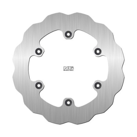 NG stabdžių diskas galas YAMAHA DT125 '84-07, HRD GS / MC 125 / 250 '94-96 (220X115X4mm) (6X6,5mm) WAVE