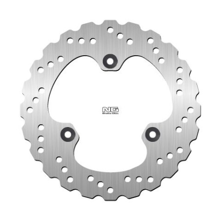 NG brake disc rear KAWASAKI EX 250 / 300 NINJA 07-17 (220X110X5,0mm) (3X10,5mm) WAVE