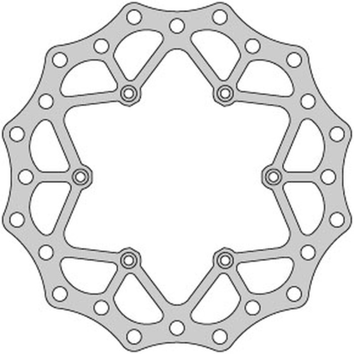 DELTA BRAKING brake disc front SUZUKI RM 125 '88-10, RM 250 '88-10, DRZ 250 '01-07, YAMAHA YZ 125 '01-16, YZ / YZF / WR 2