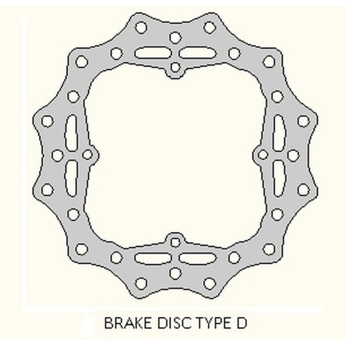 DELTA BRAKING brake disc rear HUSQVARNA TC 85 '14-20, KTM SX 85 '11-20, 250 / 350 FREERIDE '12-19, WAVE ULTRA LIGHT (210X1