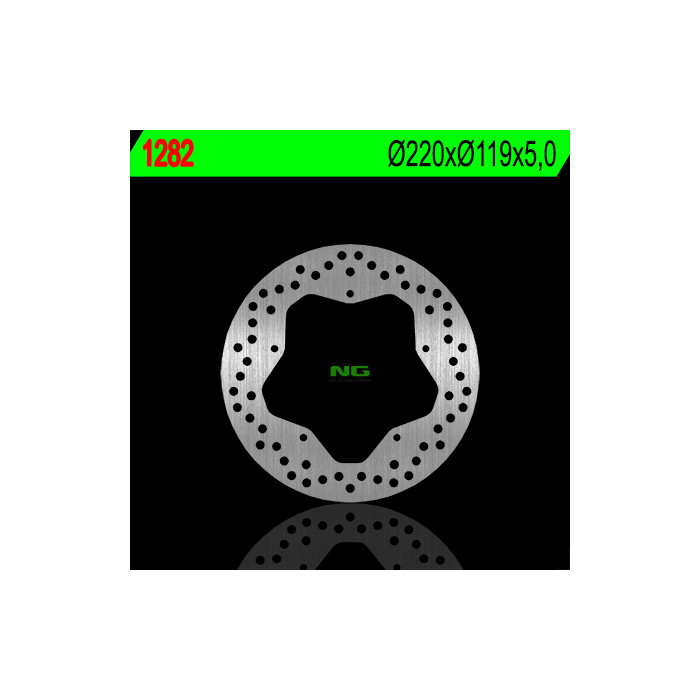 NG brake disc rear BMW S 1000 R / RR '09-'15 (220X119X5) (5X6,6mm)