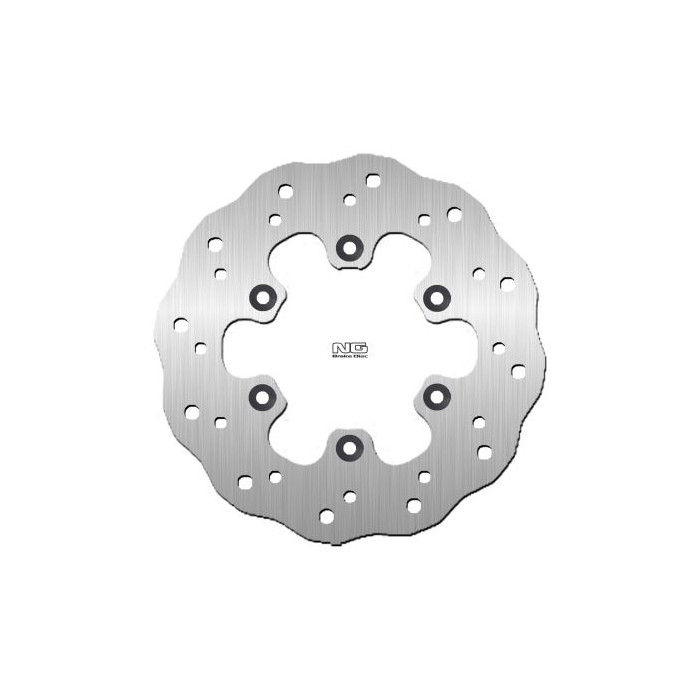 NG brake disc front KAWASAKI KLX140 '11-21, KX80 '84-99, KX85 '00-21 (220X96X3mm) (6X9mm) WAVE