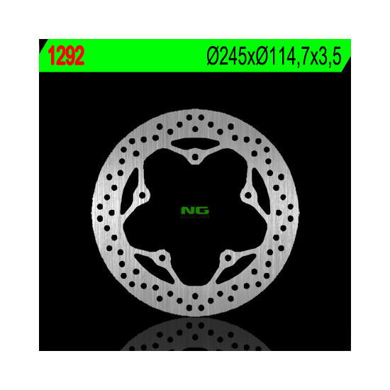 NG brake disc front YAMAHA YBR 125 '06-'17, YS 125 '17-'20 (245X114,7X3,5) (5X8,5mm)