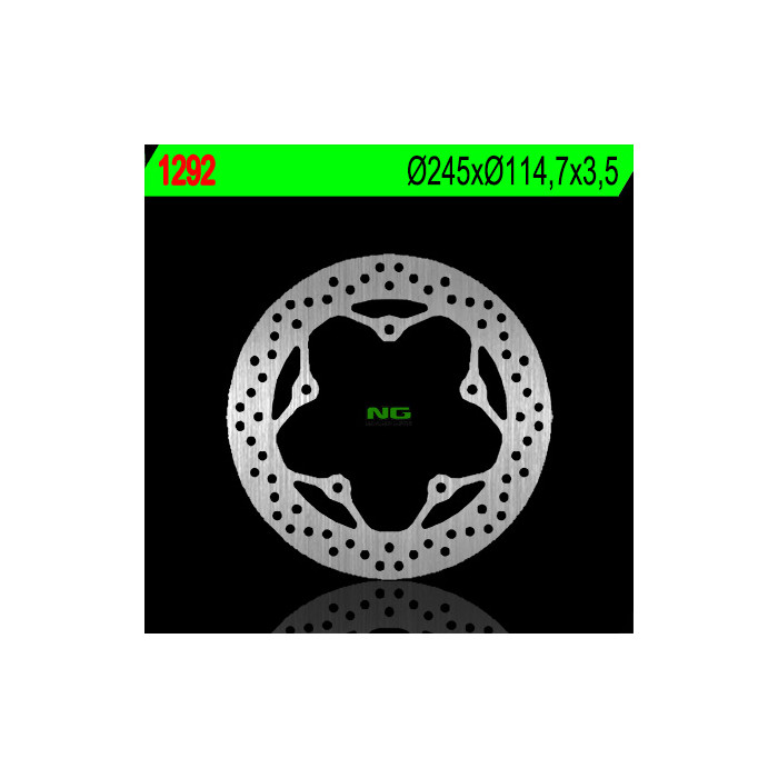 NG brake disc front YAMAHA YBR 125 '06-'17, YS 125 '17-'20 (245X114,7X3,5) (5X8,5mm)