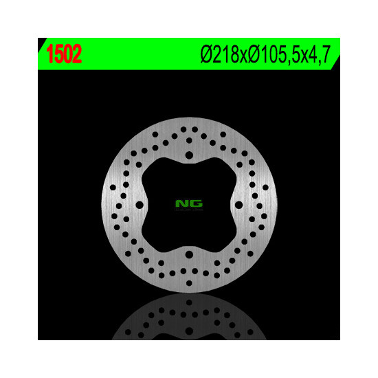 NG brake disc rear POLARIS SPORTSMAN 400 / 450 / 500 / 570 / 700 / 800, RANGER 400 / 500 / 570 / 700 / 800 / 900 (218X105,