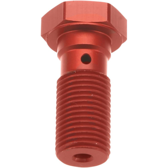 TRW LUCAS brake hose bolt M10X1.00 (fine thread) color red