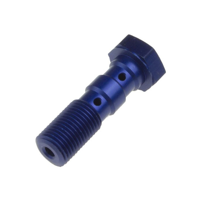 TRW LUCAS brake hose bolt M10X1.00 double color blue