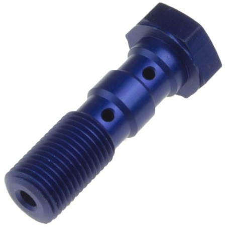 TRW LUCAS brake hose bolt M10X1.00 double color blue
