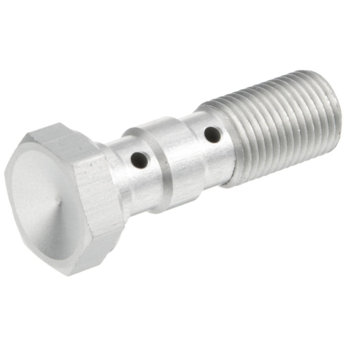 TRW LUCAS brake hose bolt M10X1.00 double color gray