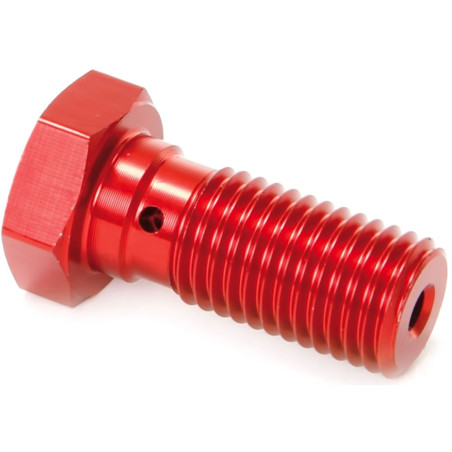 TRW LUCAS brake hose bolt M10X1.25 color red