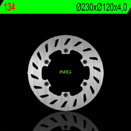 NG brake disc front HUSABER 350 91-97 (230X120X4,0mm) (6X6,5mm)