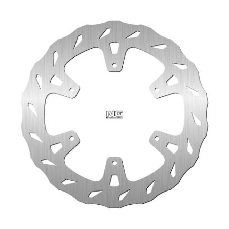 NG brake disc rear AJP PR7 ADVENTURE 650 '16-20 caliper BREMBO (240X110X4,2mm) (6X6,5mm)