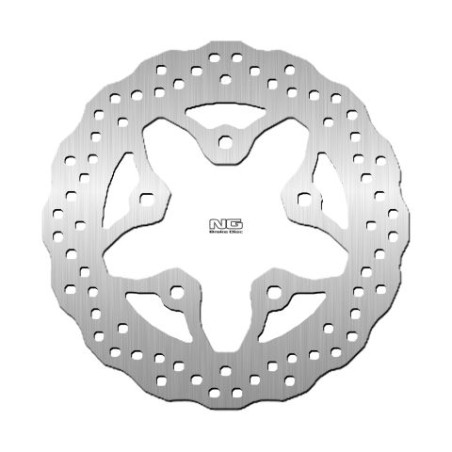 NG brake disc rear KAWASAKI ZXR 750 '91-'95, ZX 7R '96-'99, ZX 9R '94-'97, GTR 1000 '86-'93, ZR 1100 '96-'98 (230X82X4mm)