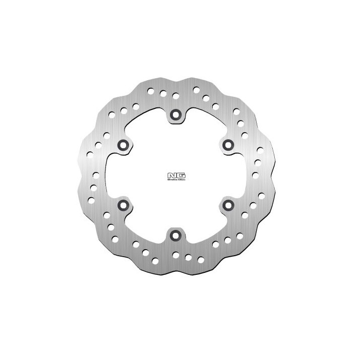 NG brake disc rear YAMAHA DT125 '84-07, HRD GS / MC 125 / 250 '94-96 (220X115X4mm) (6X6,5mm) WAVE