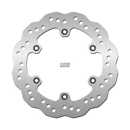 NG stabdžių diskas galas YAMAHA DT125 '84-07, HRD GS / MC 125 / 250 '94-96 (220X115X4mm) (6X6,5mm) WAVE