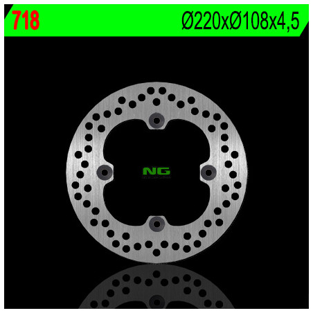 NG stabdžių diskas galas DUCATI 748 / 749 / 916 / 996 / 998 '95-'02 (220X108X4,5) (4X8,5mm)