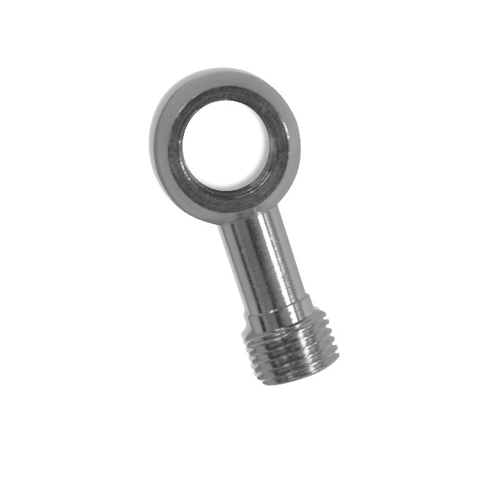 FREN TUBO brake hose nozzle angle straight thread 10mm chrome