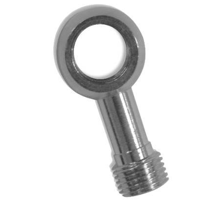 FREN TUBO brake hose nozzle angle straight thread 10mm chrome