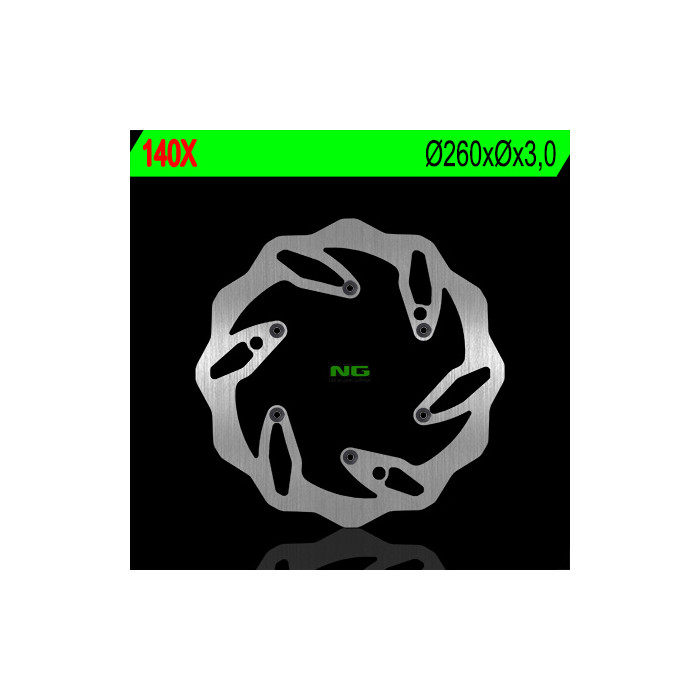 NG brake disc front KTM / HUSABERG (260X-X3,5 / 3 / 3) WAVE