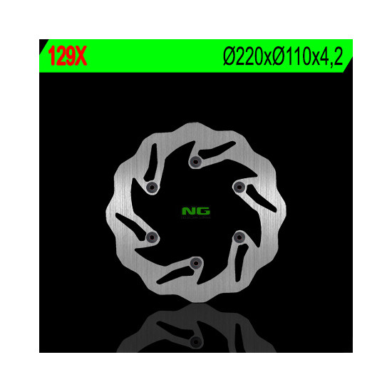 NG brake disc rear KTM SX / EXC / LC4, HUSABERG (220X110X4,2) WAVE