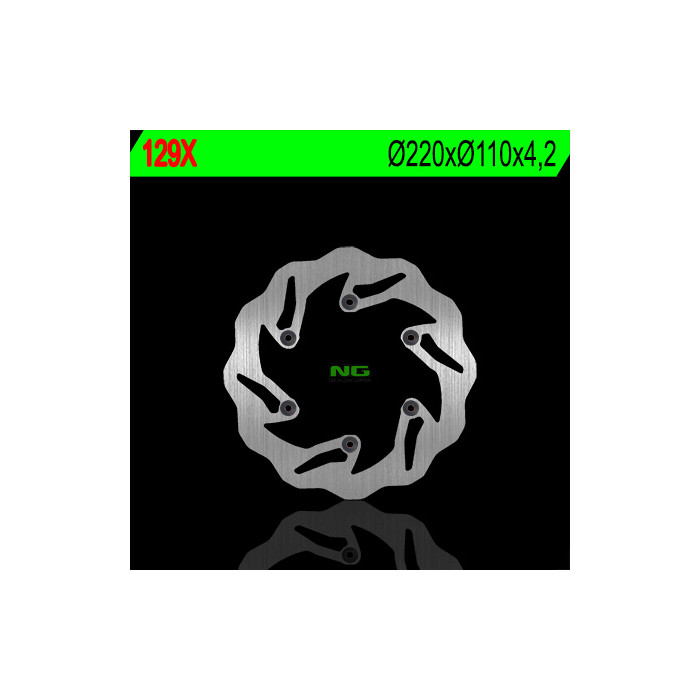 NG brake disc rear KTM SX / EXC / LC4, HUSABERG (220X110X4,2) WAVE