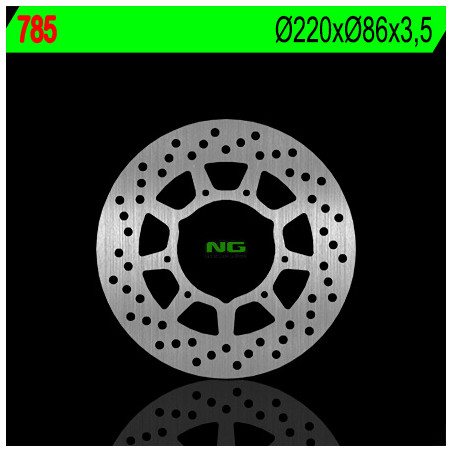 NG brake disc front YAMAHA TW 125 99-04 (220x86x3.5)