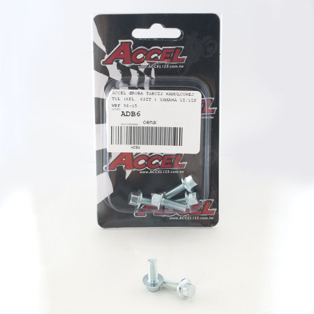 ACCEL brake disc bolts rear (set of 6-M6) YAMAHA YZ / YZF / WRF '98-'16