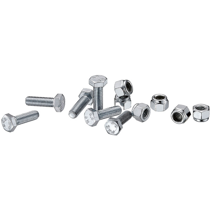ACCEL stabdžių disko varžtai priekis (komplektas 6vnt.-M6 + veržlės) HONDA CR 125 / 250 95-01, CR 500 95-01
