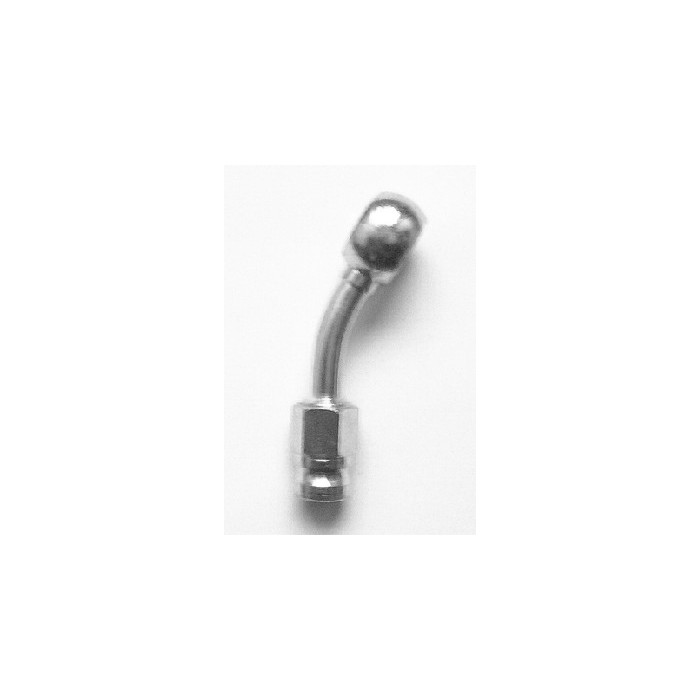FREN TUBO brake hose nozzle aluminum thread 10 MM, angle 30°
